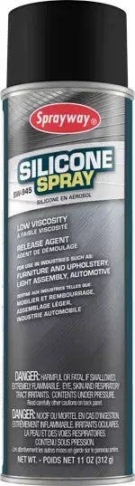 Silicone Spray Lubricant Stops Squealing for Machinery & Tools - SW945