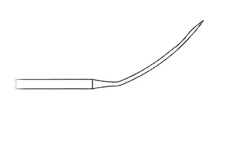 Blindstitch Machine Needles LWX5T 251EL 251LG for Industrial Machines - Size 2-1/2 to 5