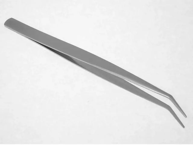 Overlock Machine Tweezers Curved Precision for Serger Tight Spaces - 6 Inch