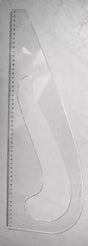 Multi Function Acrylic Ruler Durable for Rotary Cutting - 50cm