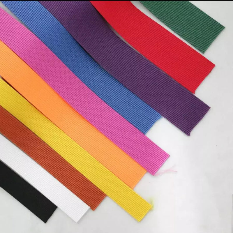 Nylon Webbing Strap Durable Tape for Bags, Leashes - 1.2mm