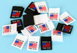 Made in the USA Woven Sew-In Clothing Labels - 3/8" x 13/16"