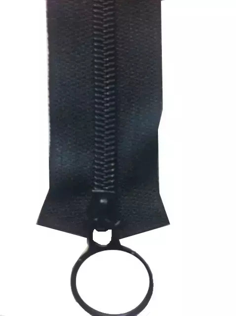 Nylon Coil Zippers Ring Pull Durable for Bags & Garments - #5 5"
