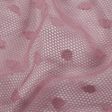 Polka Dot Stretch Mesh Fabric