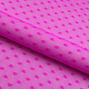 Polka Dot Stretch Mesh Fabric