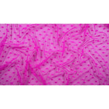 Polka Dot Stretch Mesh Fabric