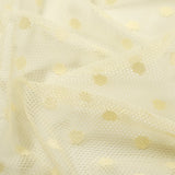 Polka Dot Stretch Mesh Fabric