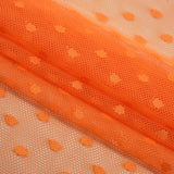 Polka Dot Stretch Mesh Fabric