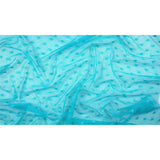 Polka Dot Stretch Mesh Fabric