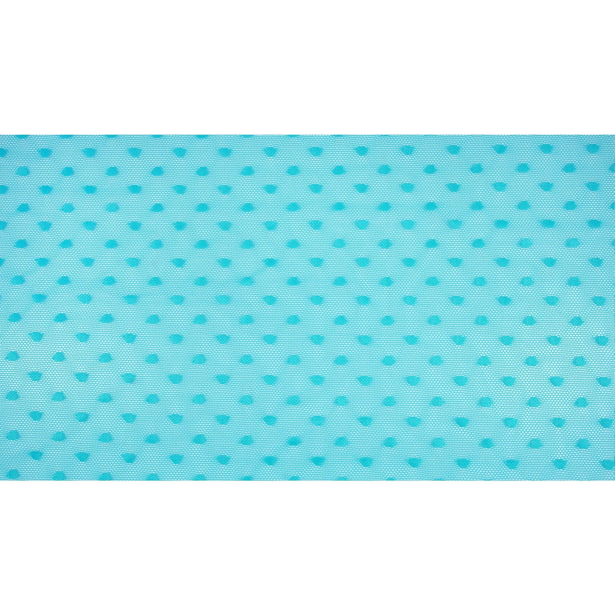 Polka Dot Stretch Mesh Fabric