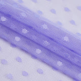 Polka Dot Stretch Mesh Fabric
