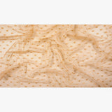 Polka Dot Stretch Mesh Fabric