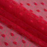 Polka Dot Stretch Mesh Fabric