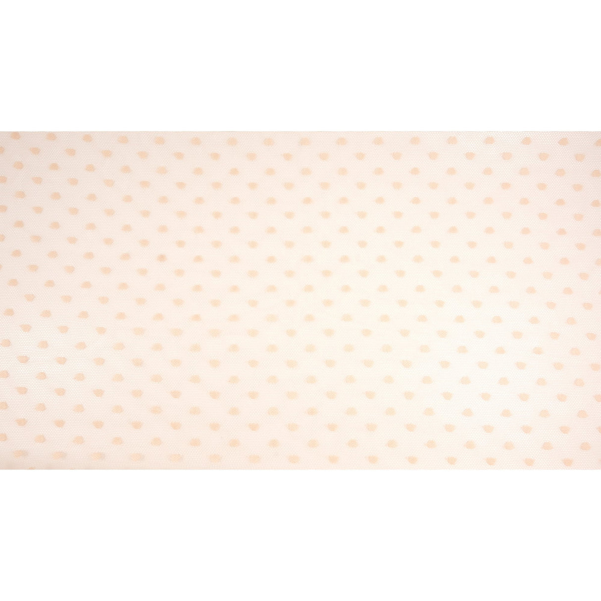 Polka Dot Stretch Mesh Fabric