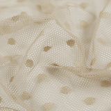 Polka Dot Stretch Mesh Fabric
