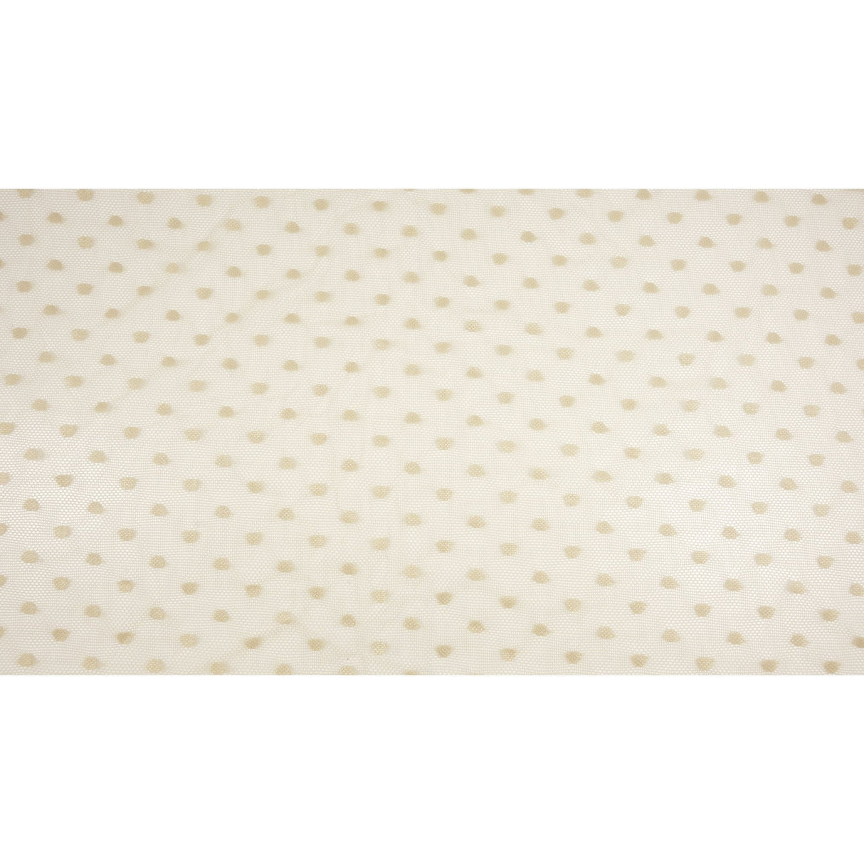 Polka Dot Stretch Mesh Fabric