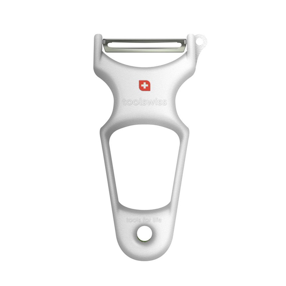 Toolswiss Classinox White Vegetable Peeler