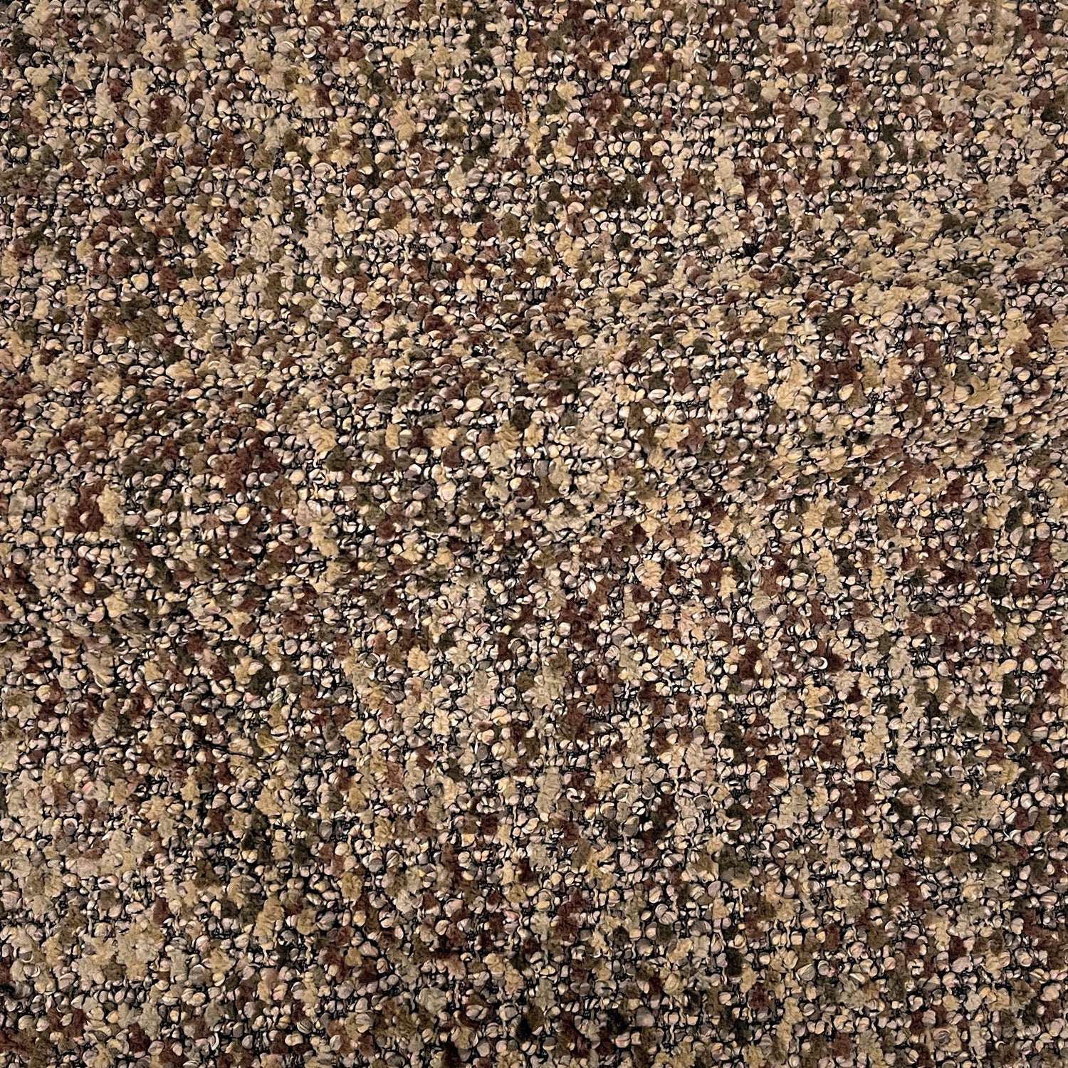 Boucle Upholstery Fabric by the Yard - Cora Solid Multi-Tonal Texture