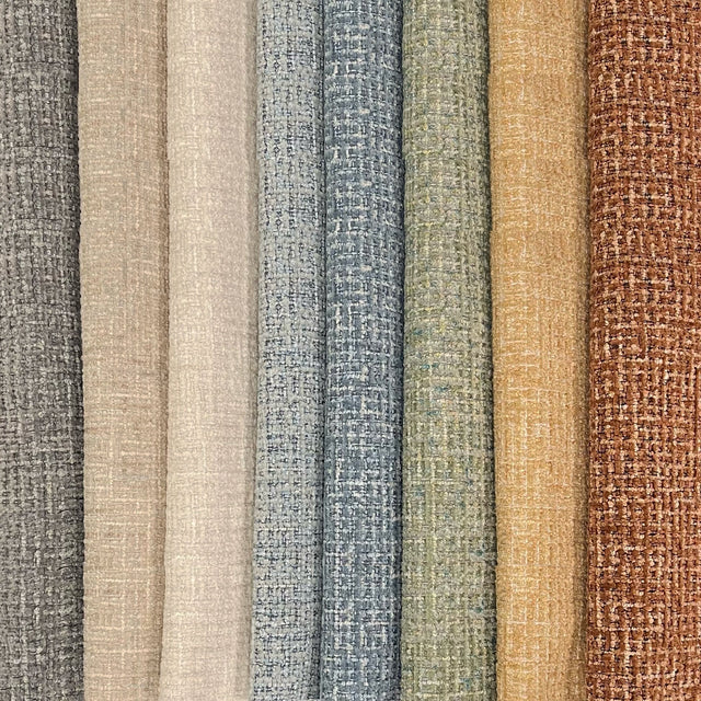 Chenille Upholstery Fabric Devon Boucle Yarn Texture by the Yard