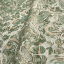 Cut Velvet Upholstery Fabric Florian Botanical Paisley