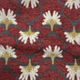 Chenille Upholstery Fabric Battery Floral Pattern