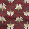 Chenille Upholstery Fabric Battery Floral Pattern