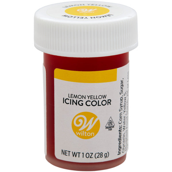 Wilton Lemon Yellow Icing Color, 1 oz.