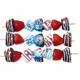 Patriotic Red, White and Blue Star Sprinkles – 16.5 oz. handheld container