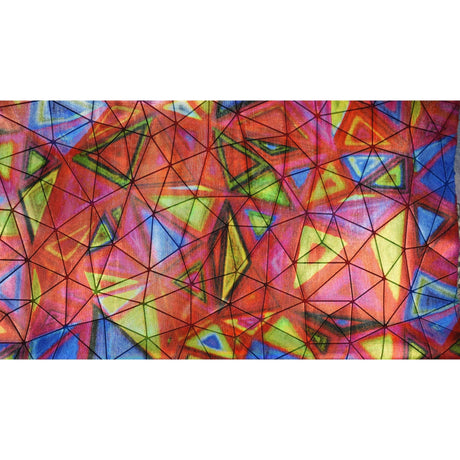 Triad Foiled Spandex Fabric - Foiled Pattern, 58" Width (1 Yard)
