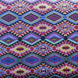 Swim Knit Sedona Nylon Spandex Tribal Print 1 Yard 15 Inch Piece