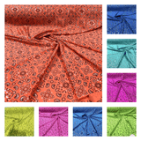 Bandanna Print Nylon Spandex Fabric - Bandanna Print, 58" Width (1 Yard)