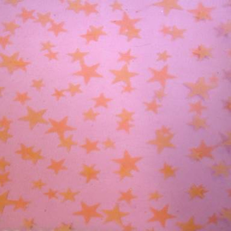 1 Yard Tricot with Glow in Star Fuschia Tulle Fabric, 58/60″ Wide 100% Nylon