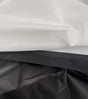Tricot Fusible Interfacing Polyester Fabric - Black, White, 60" Width