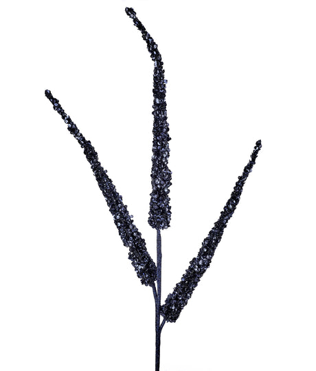 34" Triple Glitter/Sequin Millet Spray