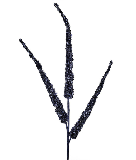 34 Inch Triple Glitter/Sequin Millet Spray
