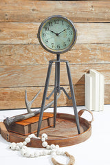 23” Telescope Tripod Desk Clock