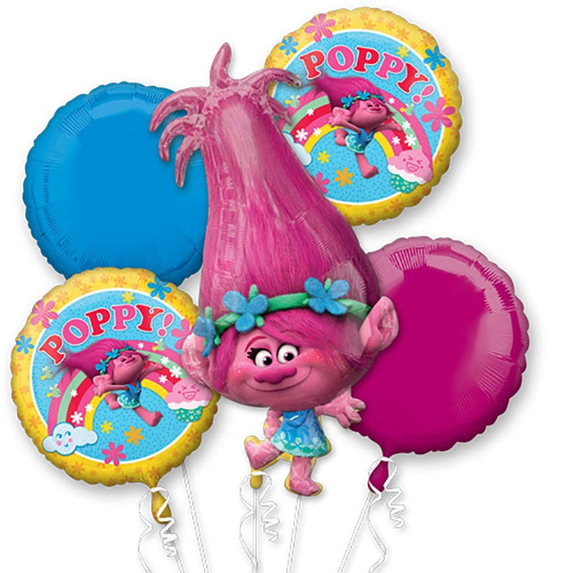 Trolls Bouquet Foil Balloon