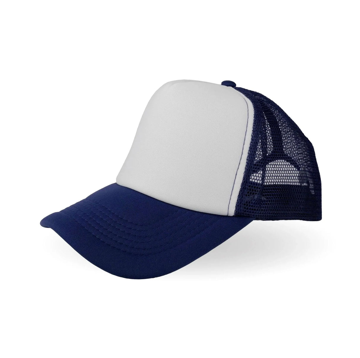 Trucker Hat - Navy & White (One Size Fits All)