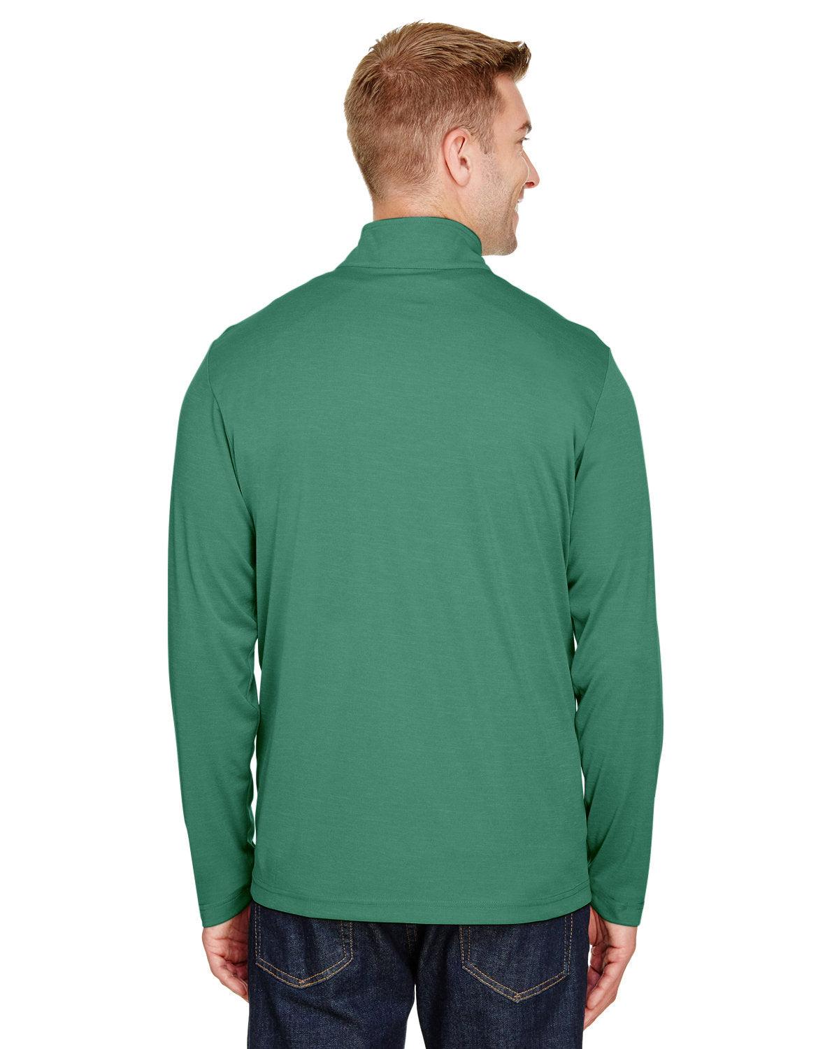 Men's Zone Sonic Heather Performance Quarter-Zip