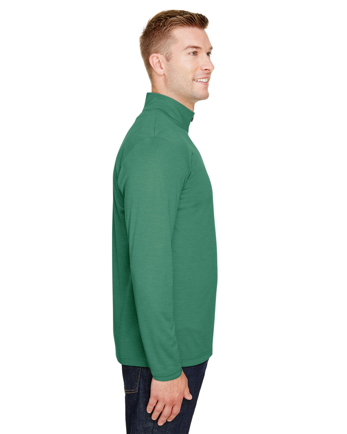 Men's Zone Sonic Heather Performance Quarter-Zip