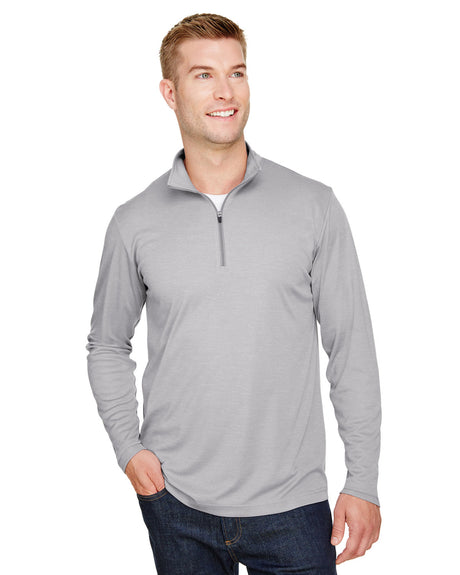 Men's Zone Sonic Heather Performance Quarter-Zip