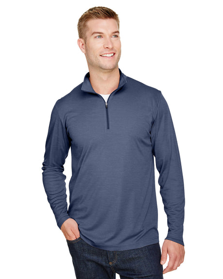 Men's Zone Sonic Heather Performance Quarter-Zip