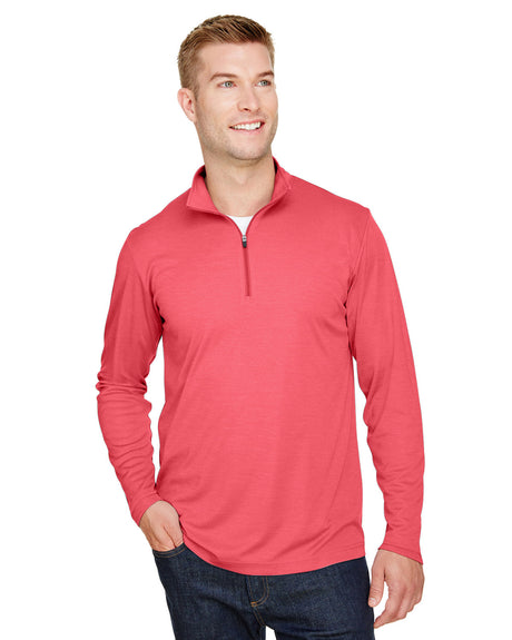 Men's Zone Sonic Heather Performance Quarter-Zip