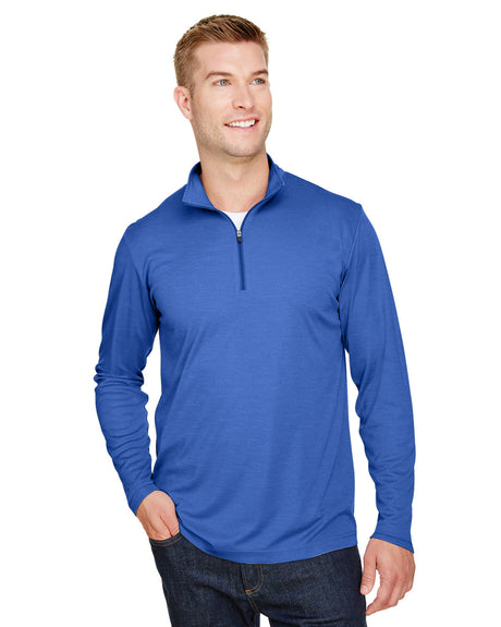 Men's Zone Sonic Heather Performance Quarter-Zip