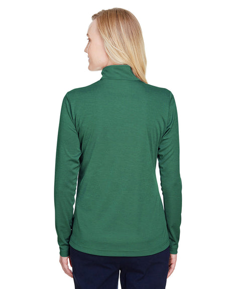 Ladies' Zone Sonic Heather Performance Quarter-Zip