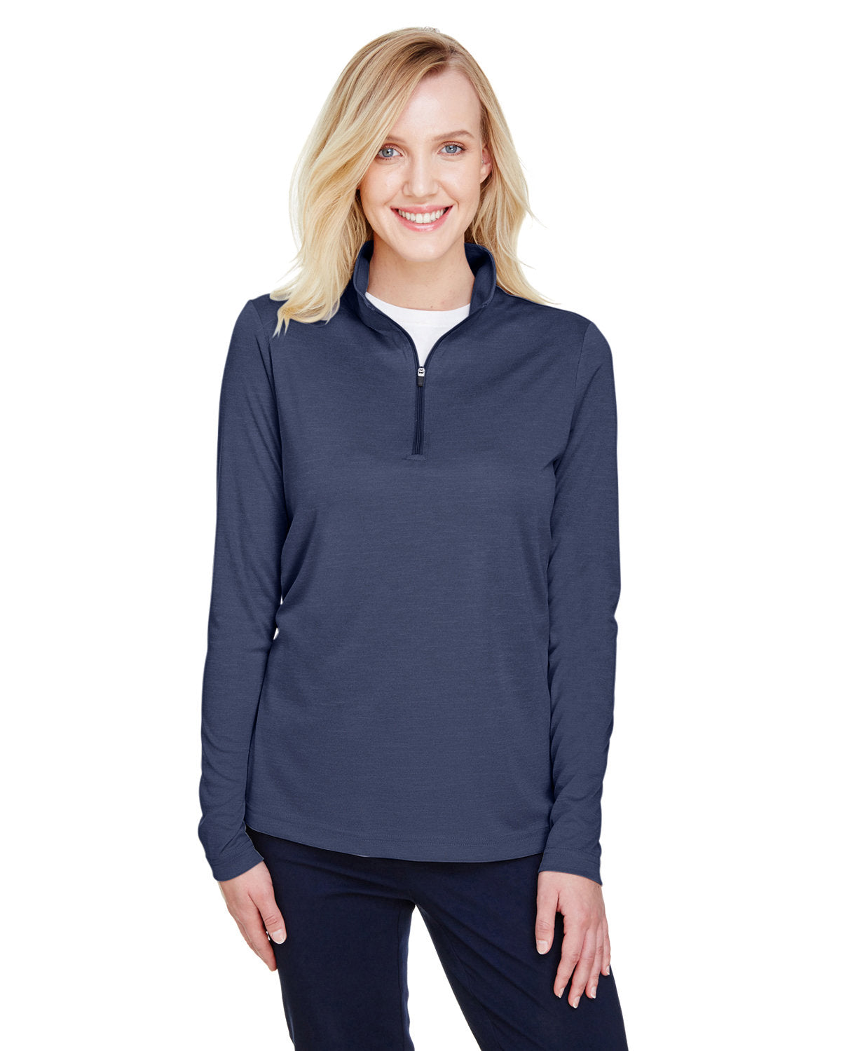 Ladies' Zone Sonic Heather Performance Quarter-Zip