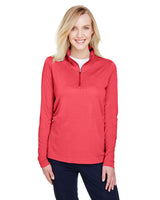 Ladies' Zone Sonic Heather Performance Quarter-Zip