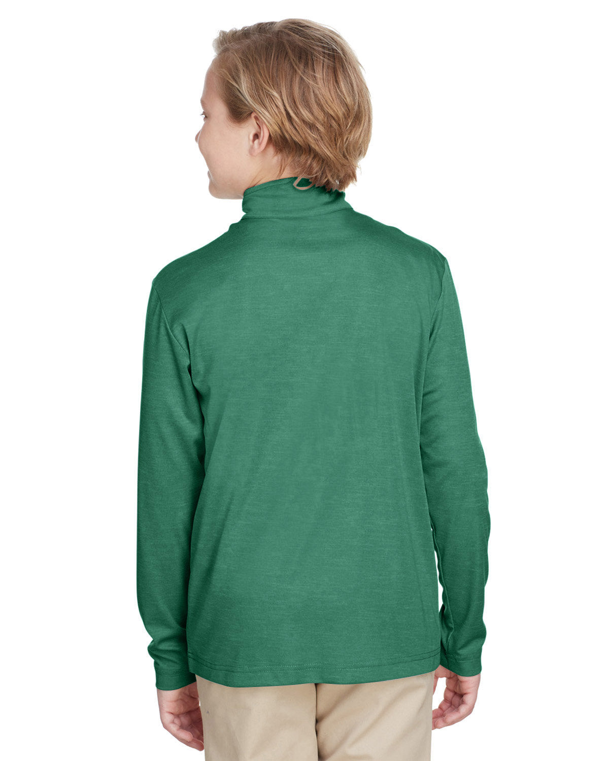 Youth Zone Sonic Heather Performance Quarter-Zip