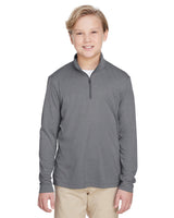 Youth Zone Sonic Heather Performance Quarter-Zip