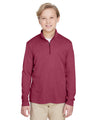 Youth Zone Sonic Heather Performance Quarter-Zip